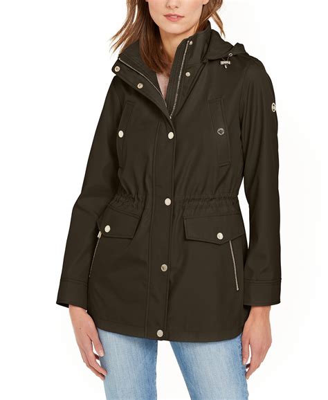 ladies wool coat michael kors|Michael Kors anorak women's jacket.